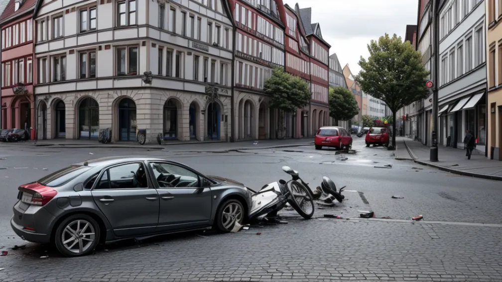 Germania: Accident la Hagen - Șofer de 86 de ani a lovit o ciclistă în timpul virajului