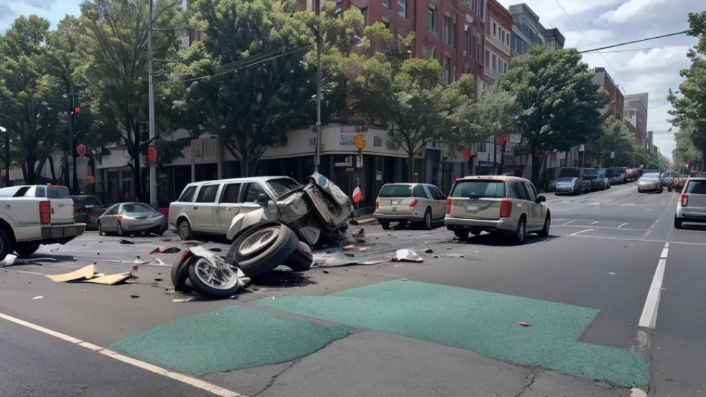Accident grav în Hamburg: Un biciclist de 53 de ani, rănit serios după coliziunea cu un camion