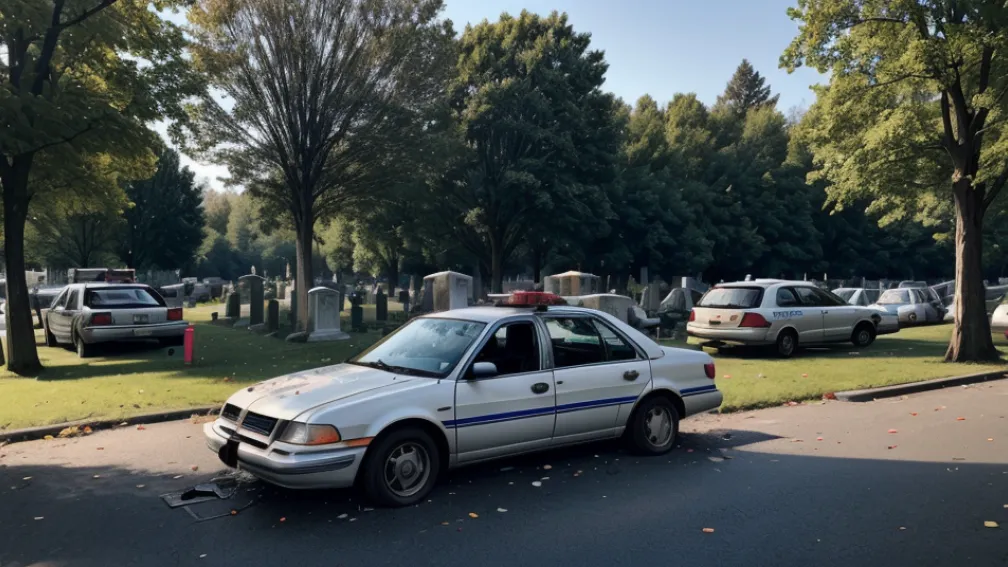 Spargere auto în Ludwigshafen: Un hoț a furat un portofel dintr-o mașină parcată lângă cimitir