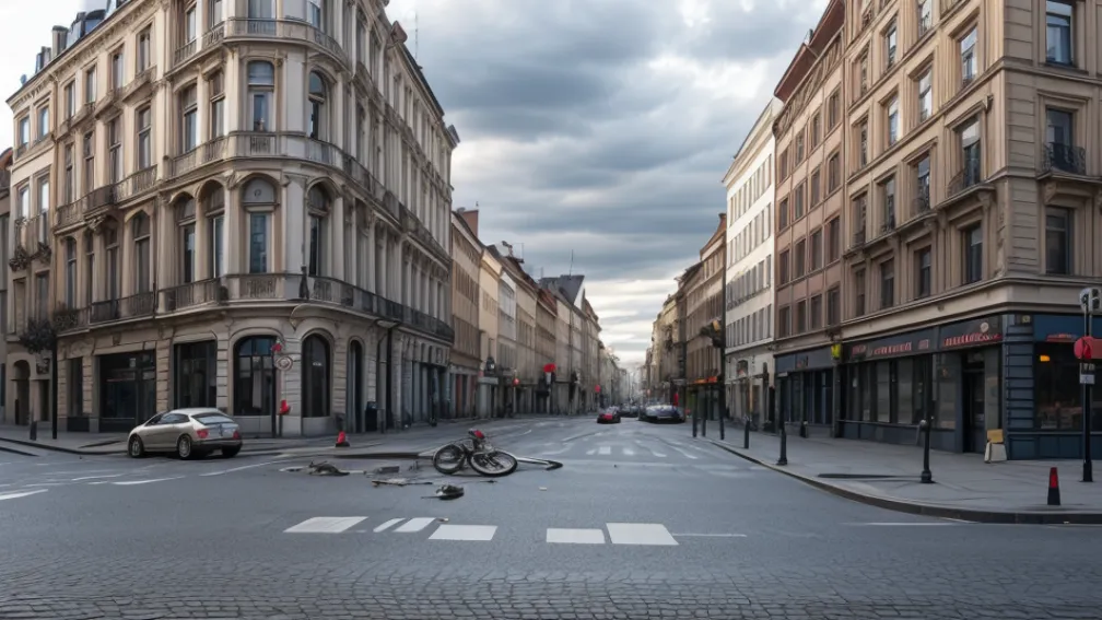 Stuttgart: Femeie ciclistă de 72 de ani, lovită de mașină, șoferul a fugit de la locul accidentului