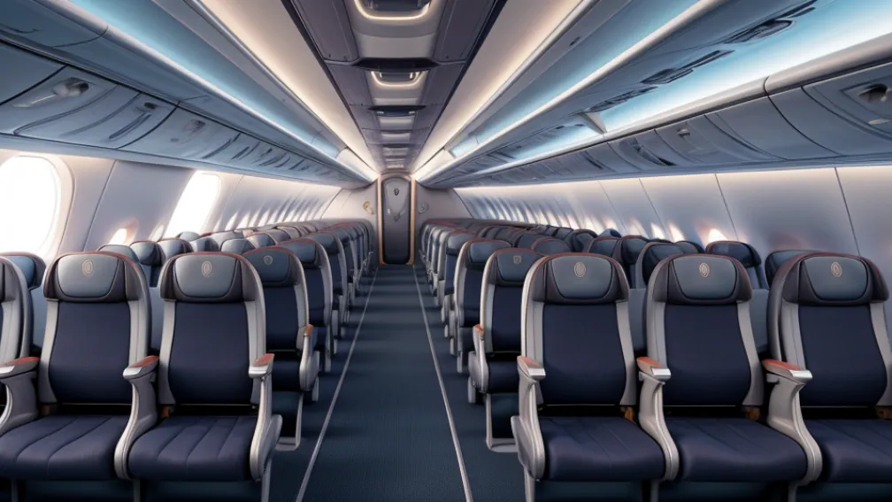 Locuri în picioare în avioane: vom zbura "aproape în picioare" până în 2026?