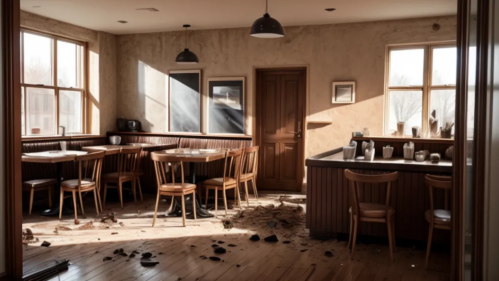 Spargere în Germania: Hoții au furat un aparat de cafea și tablouri dintr-un restaurant părăsit din Unna