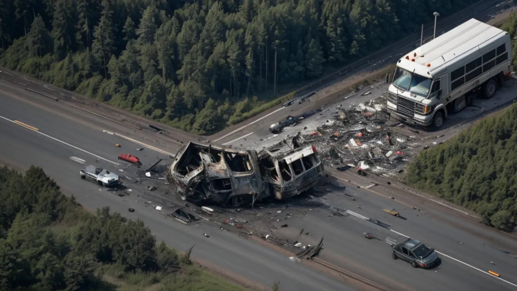 Accident grav în Germania: Un camion a intrat într-un convoi militar britanic, patru răniți