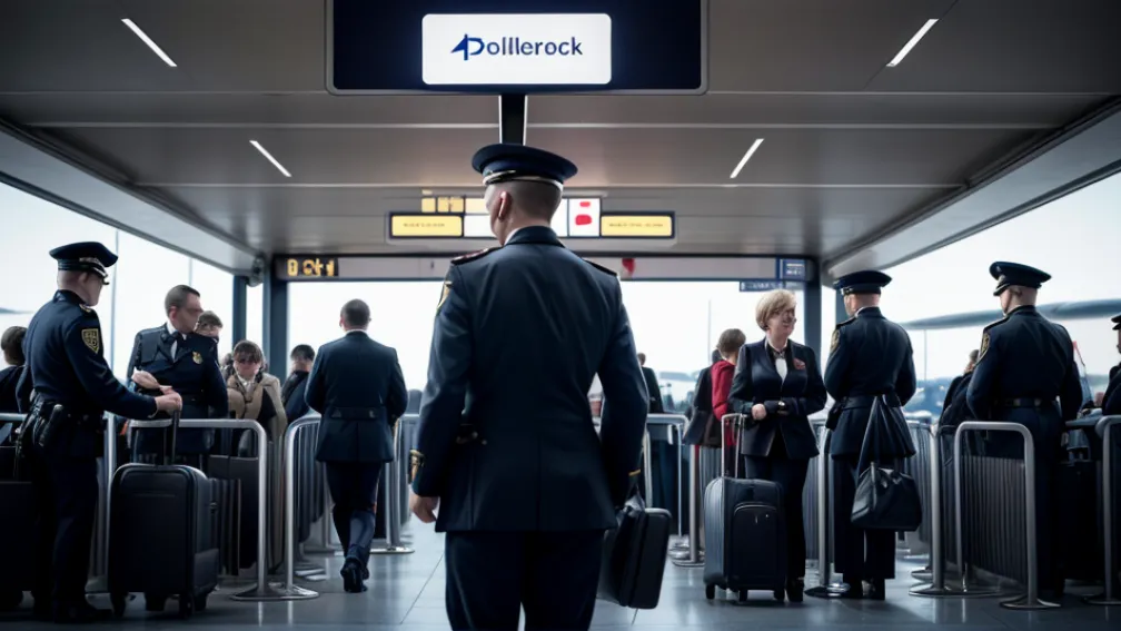 Pasager beat, reținut pe aeroportul din Nürnberg după un scandal și conflict cu poliția