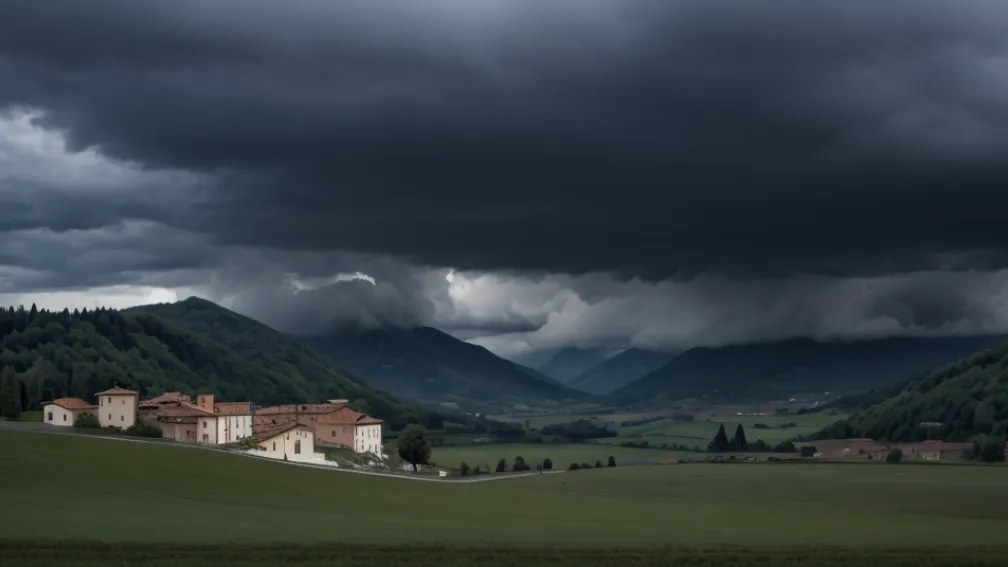 Furtună puternică lovește Italia de Nord: Protecția Civilă emite avertizare meteo