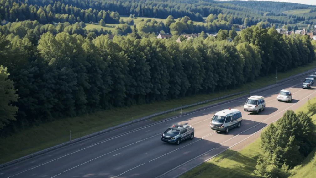 Șofer beat prins după o urmărire cu poliția în Germania: Avea 1,9 promile alcoolemie, permis suspendat și mandat de arestare