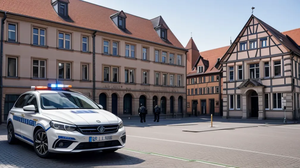 Atac cu cuțitul lângă tribunal în Germania: Un bărbat înjunghiat, agresorul este căutat de poliție