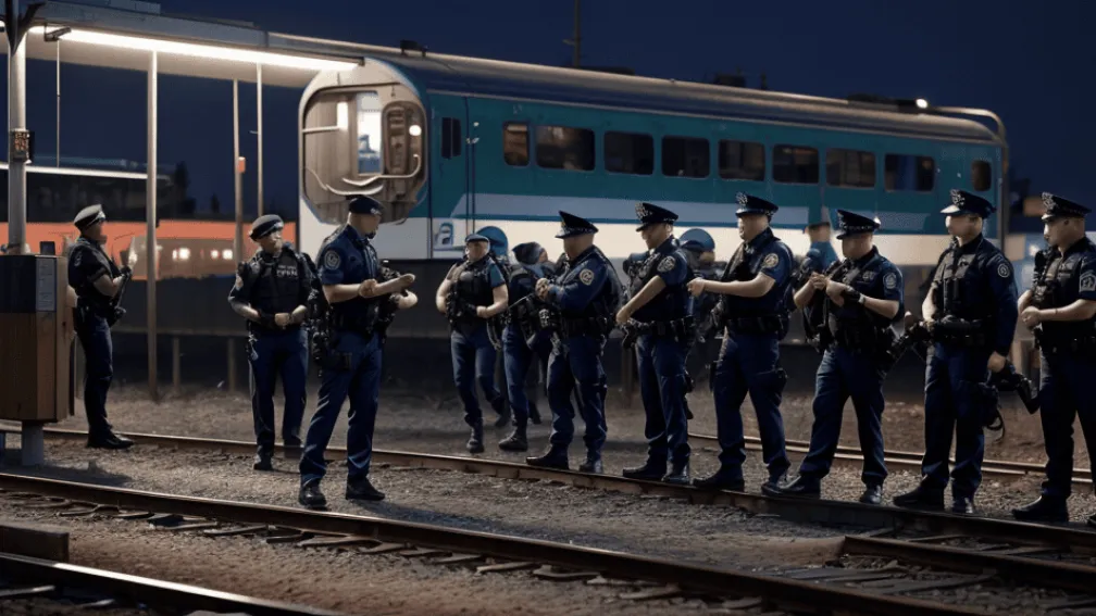 Scandal violent în tren în Germania: Adolescenți fără bilete au rănit patru polițiști în Dortmund