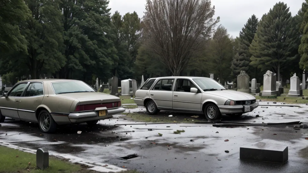 Spargeri de mașini la cimitire în Germania: Hoții au vizat autoturisme parcate