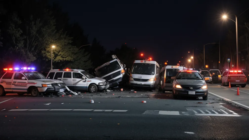 Serie de accidente rutiere grave în Bonn: ambulanță, poliție și un autobuz implicate, mai mulți răniți