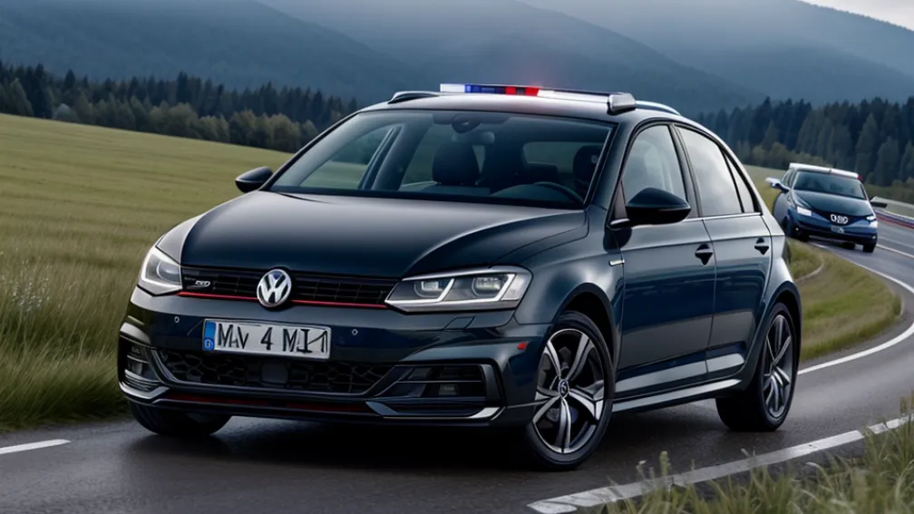 Șofer român urmărit de poliție cu 200 km/h pe autostrada A44 din Germania: a intrat în șanț și a fost reținut, apoi eliberat