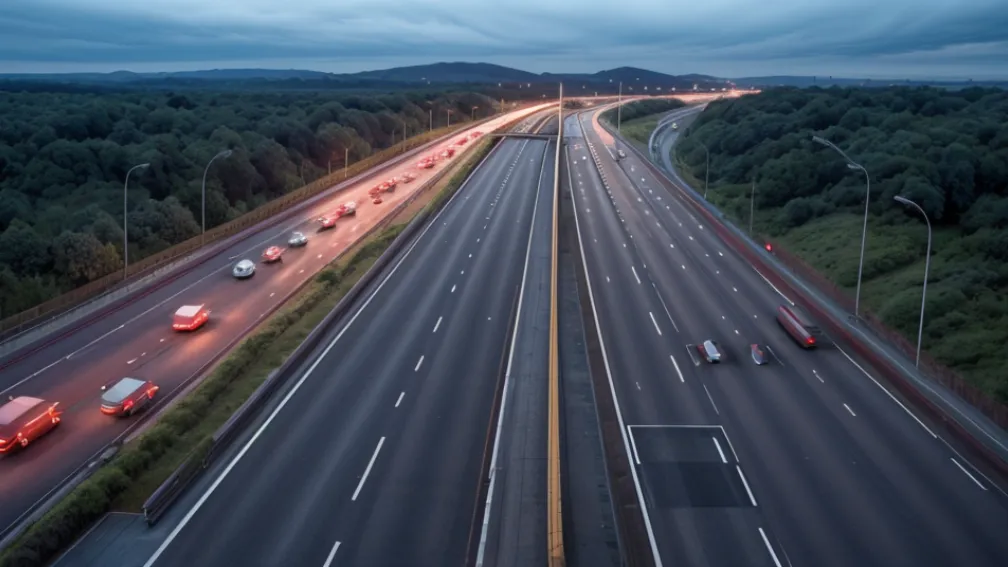 Accident grav pe autostrada A61 în Germania: TIR și autoturism implicate, blocaj de 5 km