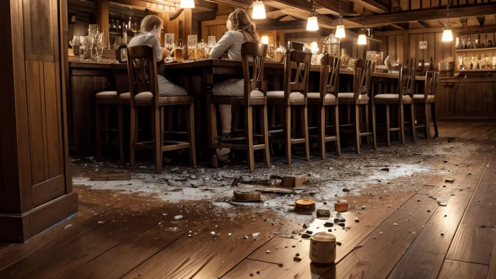 Incident neplăcut la faimosul Hofbräuhaus: Un chelner a vărsat toată berea
