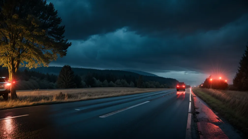 Accident frontal grav în Germania: trei persoane rănite serios pe drumul de stat 2510