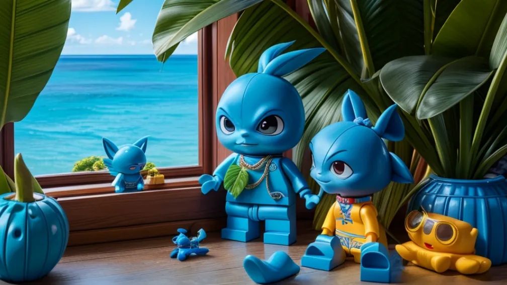 Licitație caritabilă cu un pluș gigant Stitch înaintea premierei filmului live-action "Lilo & Stitch"