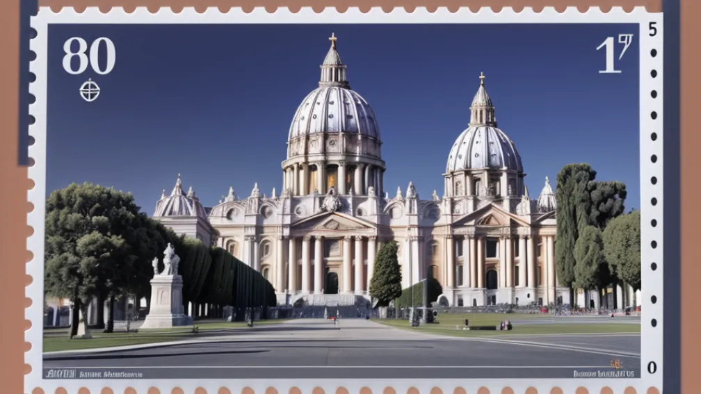 Timbre rare emise de Vatican în timpul Sedisvacației: Valabile doar câteva zile