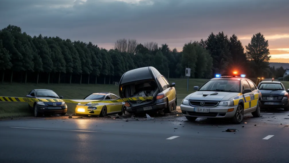 Șoferul care a provocat un accident mortal în Germania și a fugit în cătușe s-a predat după două săptămâni