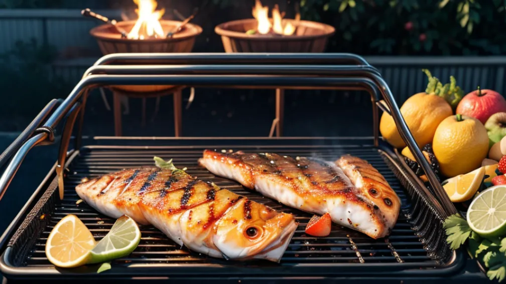 Tendințe Grill 2025: Peștele fără Oase și Fructele Exotice, Vedetele Sezonului de Grătar