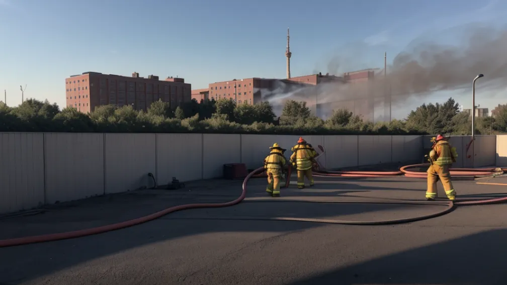În cea mai mare închisoare de tineret din Germania, deținuții sunt pregătiți să devină pompieri voluntari