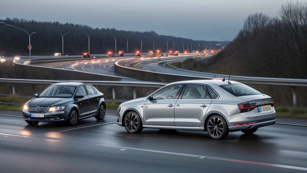 Șofer de 33 de ani prins drogat circulând pe contrasens pe autostrada A7 în Germania