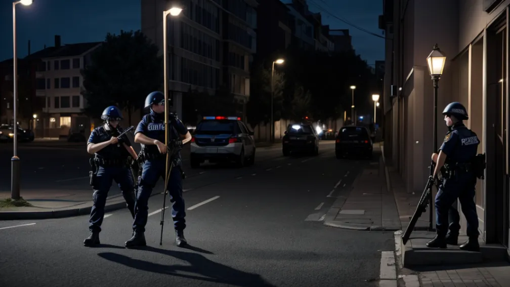 Germania: Bărbat a amenințat poliția cu o pușcă pneumatică în Dillenburg, a fost imobilizat cu taserul