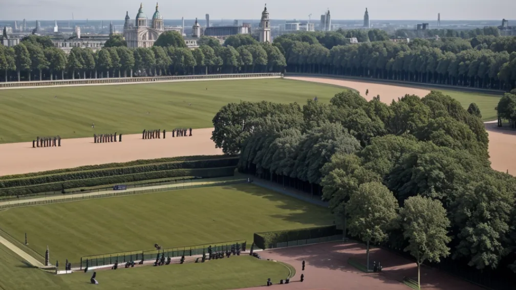 Moment dramatic la Londra: Un gardian regal a leșinat în timpul repetiției pentru parada Trooping the Colour