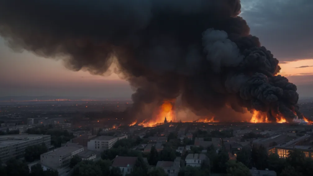 Incendiu devastator în Bochum: Discoteca „Rouge” a fost distrusă