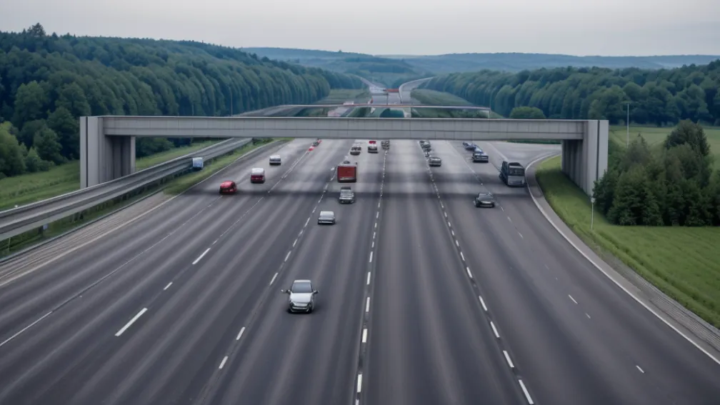 Un bărbat arestat pe autostrada A52 din Germania pentru fals de documente