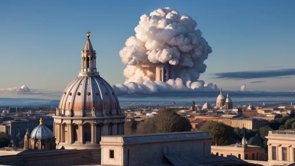 Vaticanul are un nou Papă: Fum alb deasupra Capelei Sixtine semnalează alegerea noului Suveran Pontif