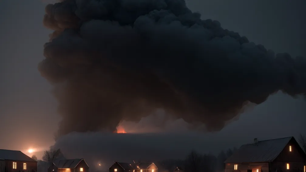 Incendiu devastator în Germania: O șură istorică a ars complet în Birstein, pagube de 90.000 de euro
