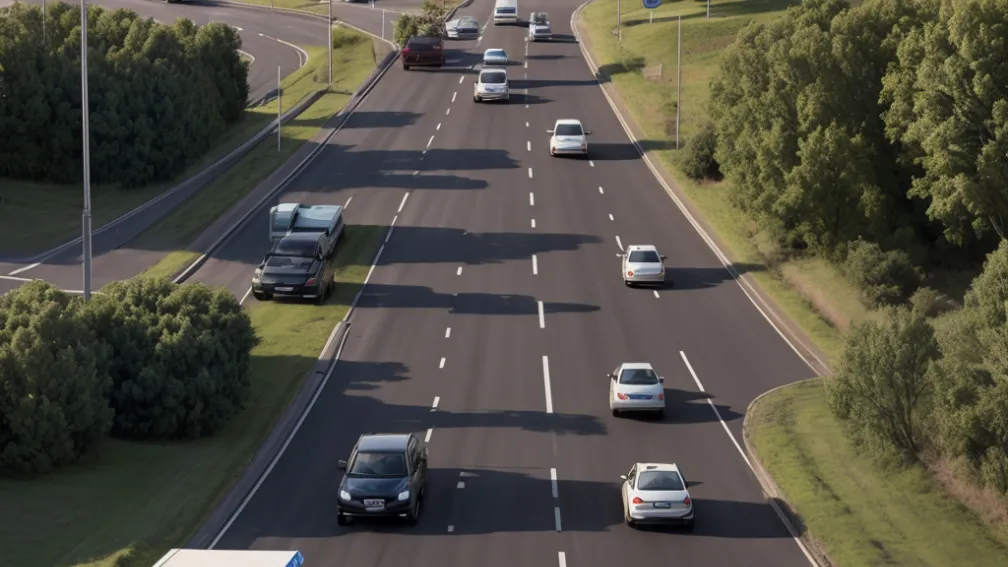Șofer prins cu 101 km/h într-o zonă cu limită de 50 km/h în Germania