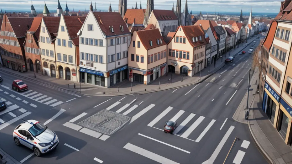 Osnabrück: Copil de 7 ani, rănit grav pe trecerea de pietoni, lovit de un șofer de 18 ani