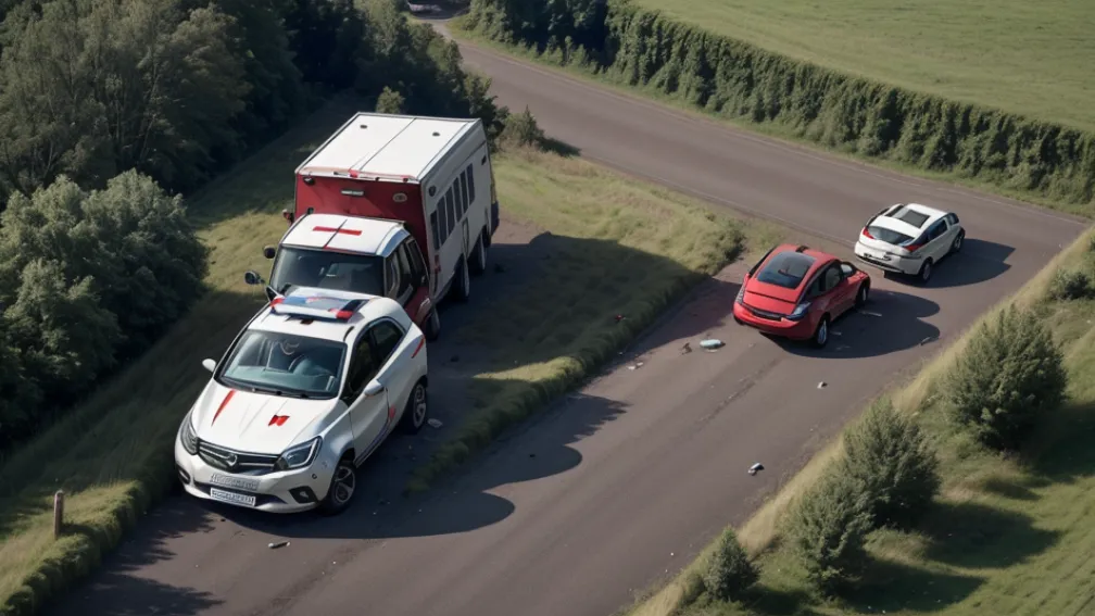Accident Mortal în Saxonia: Şofer ejectat din maşină după o depăşire periculoasă lângă graniţa cehă