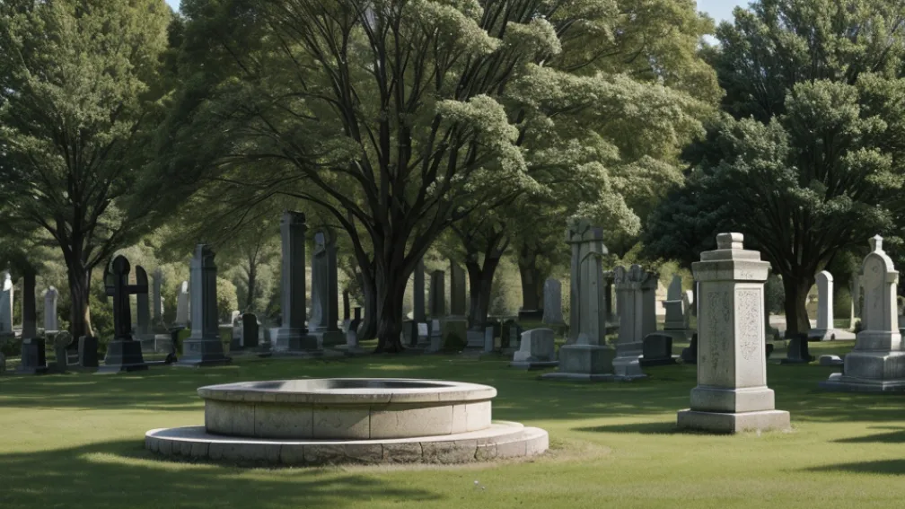 Hoți au furat un capac de cupru de la o cristelniță dintr-un cimitir din Gelsenkirchen