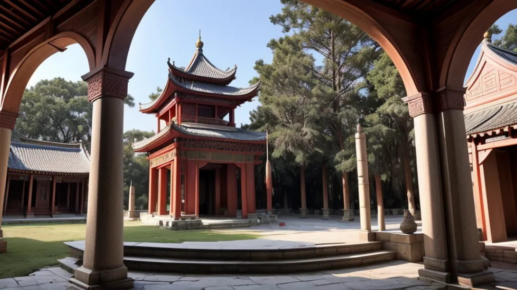Acoperișul unui turn istoric din China s-a prăbușit: o clădire veche în pericol
