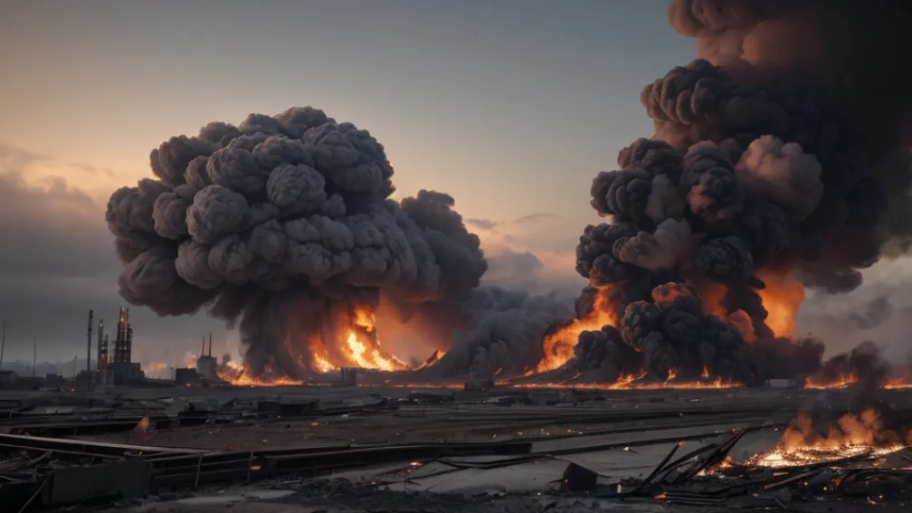 Explozie devastatoare la o fabrică chimică din China: Clădirea a luat foc