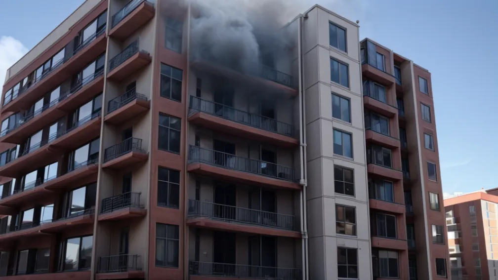 Incendiu major în Hamburg: O explozie într-un apartament a declanșat intervenția pompierilor, un rănit