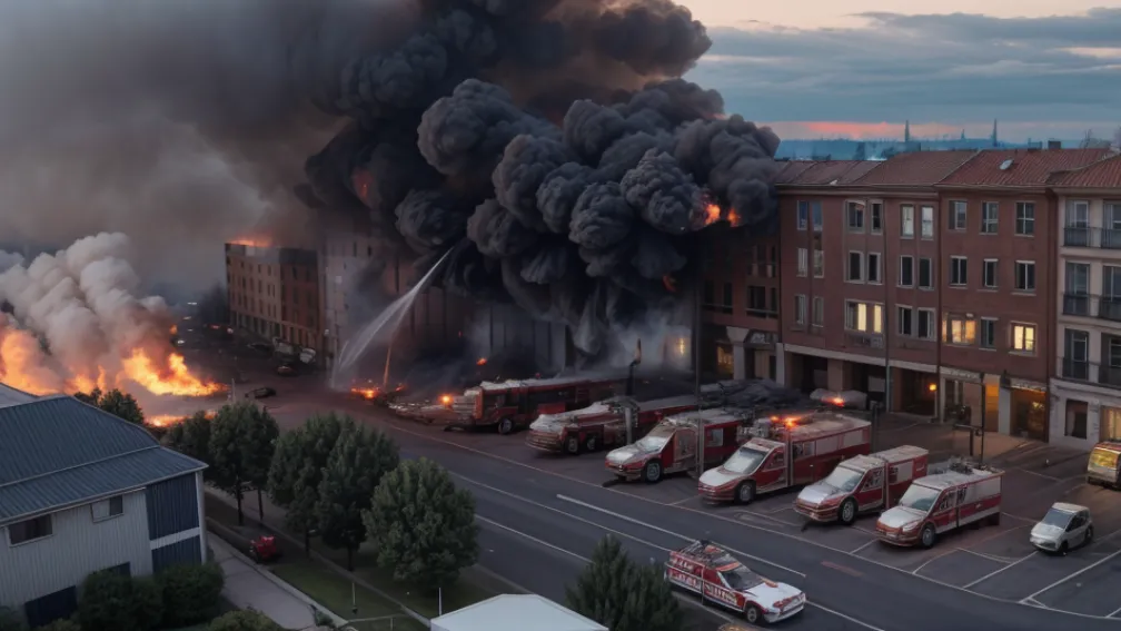 Incendiu fatal în Wetter an der Ruhr: O femeie a murit, opt persoane au fost salvate