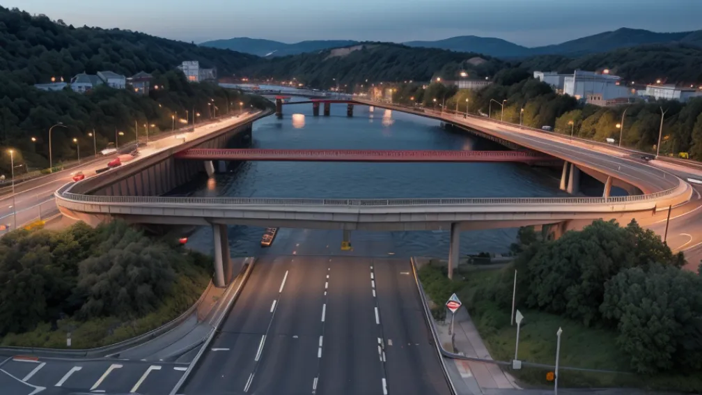 Restricții majore de trafic în Hamburg: Podul Köhlbrandbrücke, închis complet în weekend