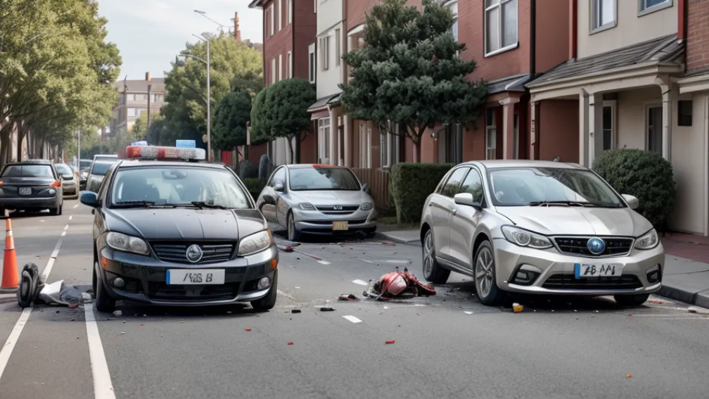 Ciclist grav rănit în Hamburg după ce a intrat într-o mașină parcată