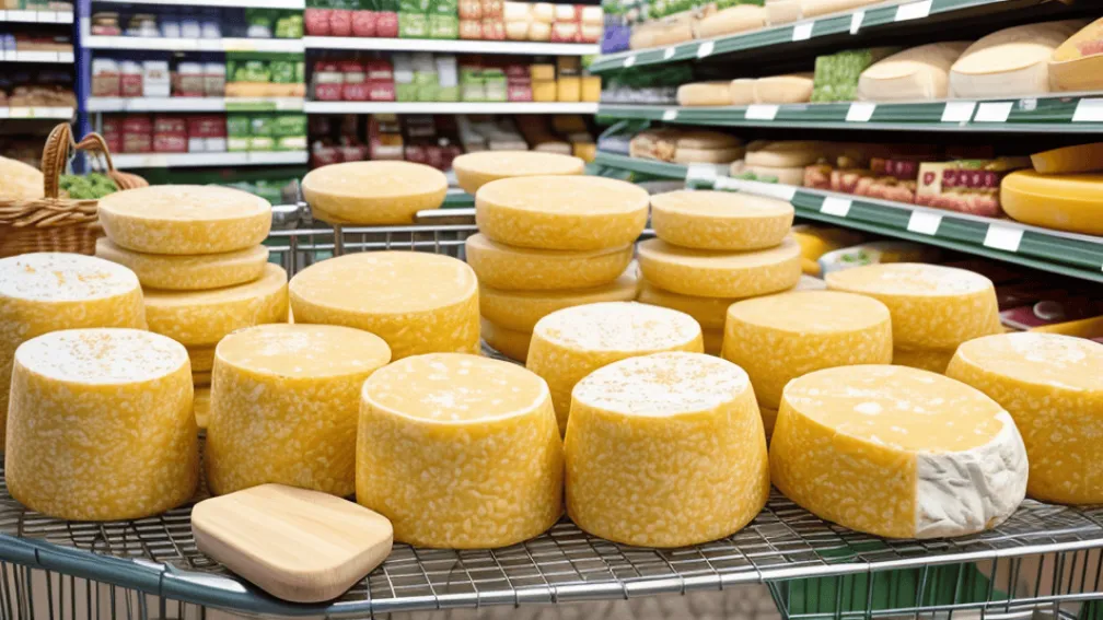 Hoț de parmezan prins în flagrant într-un supermarket din Germania