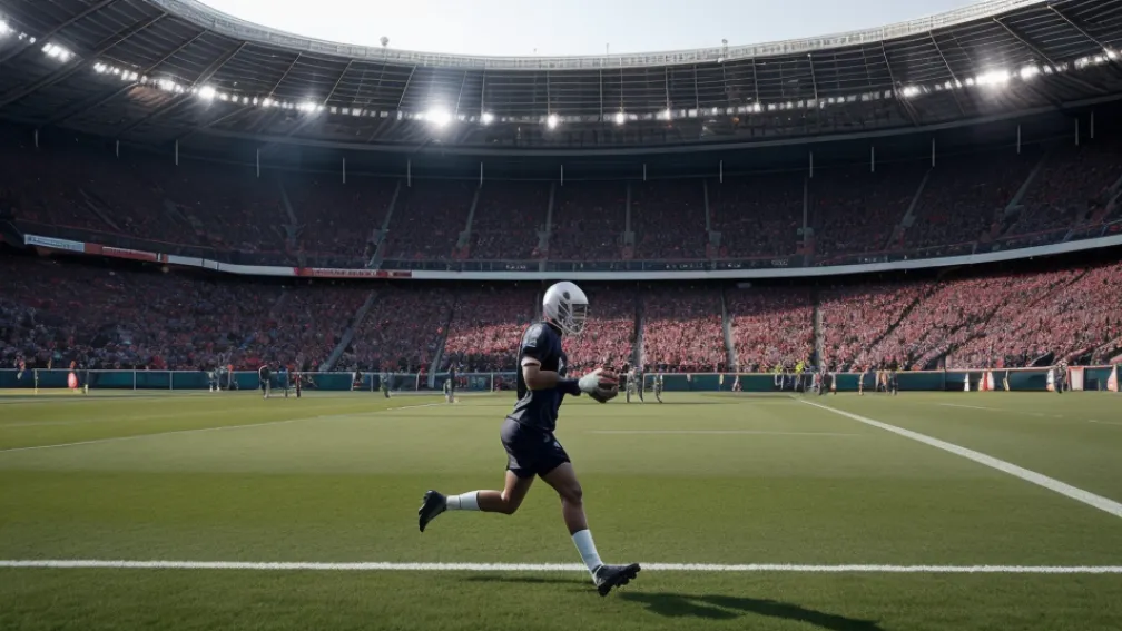 Curiozitate la fotbal în Germania: Un bărbat cu mască înfricoșătoare a intrat pe teren în timpul finalei de cupă