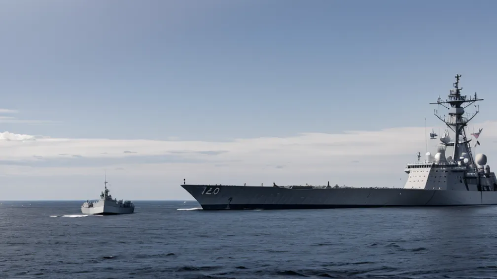 Navă rusească a urmărit o fregată germană în Marea Baltică: Incident în contextul tensiunilor crescute