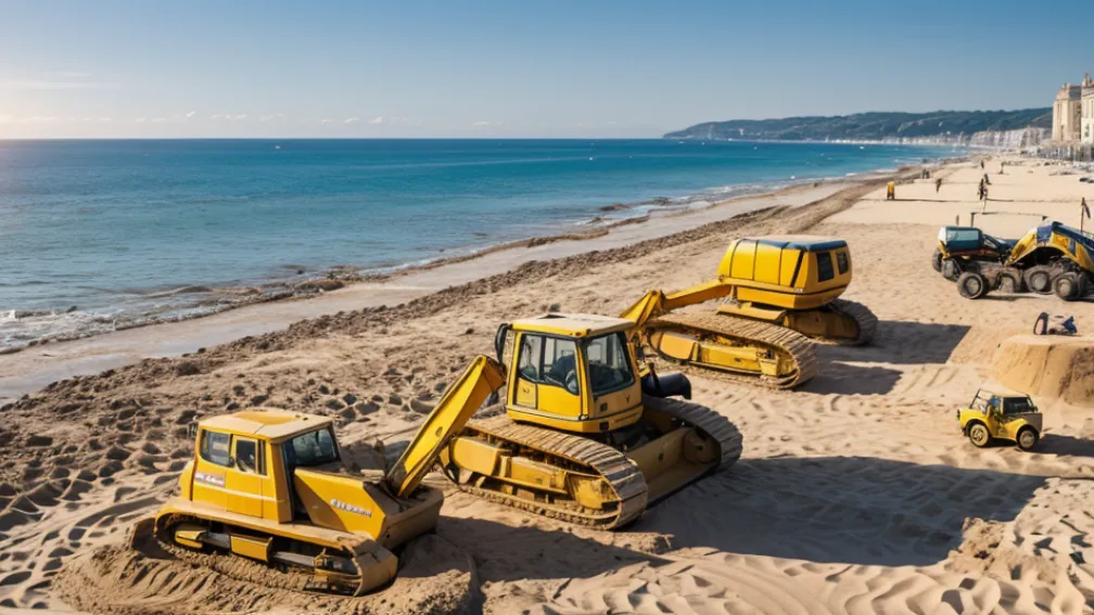 Tragedie pe plajă în Italia: O femeie a murit strivită de un buldozer în Cervia