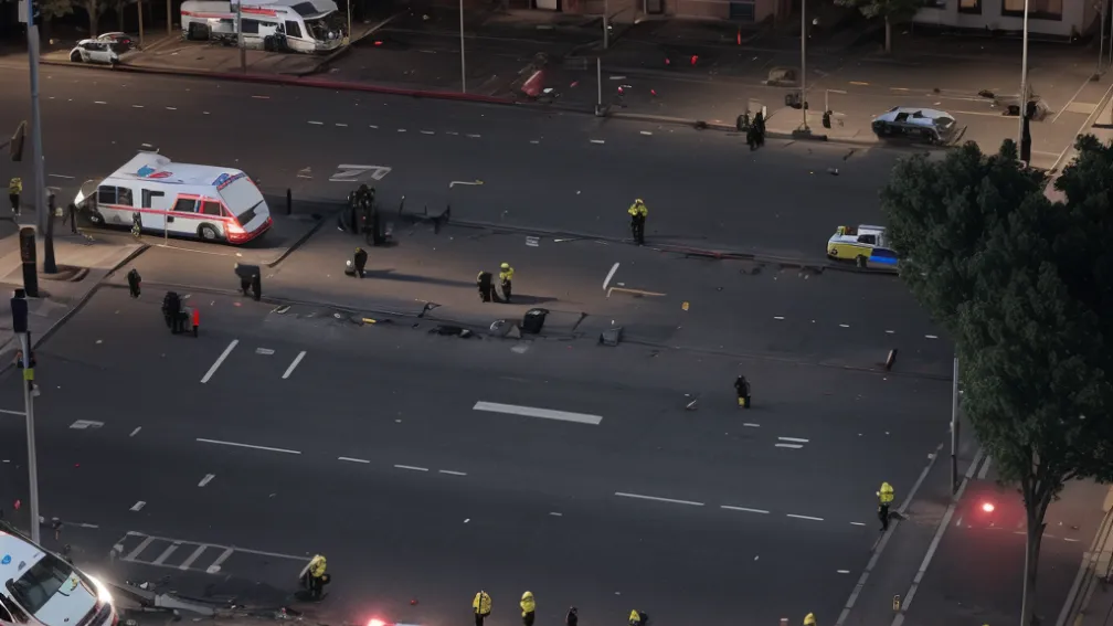 Accident grav în München: O mașină a intrat într-o stație de autobuz, mai mulți răniți