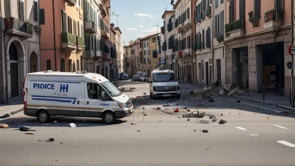 Jaf spectaculos în Italia: 3 milioane de euro furați după atacul asupra transportatorilor de valori la Livorno