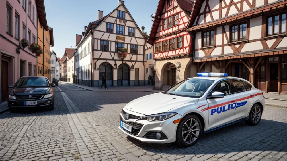 Ciclist agresiv în Augsburg: a atacat o șoferiță de 18 ani după un conflict în trafic
