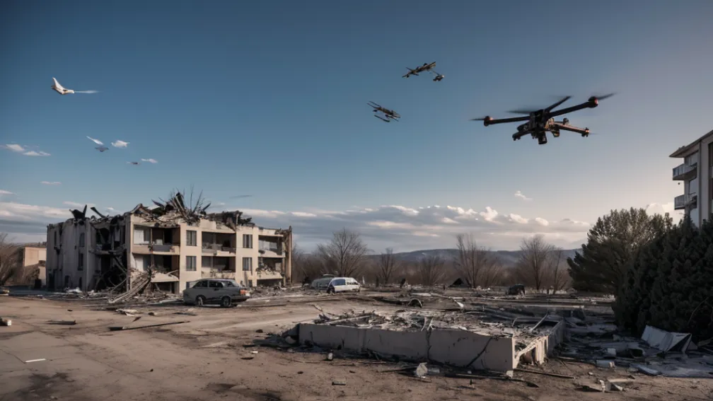 Atac asupra unui bloc de locuințe și utilizarea masivă a dronelor kamikaze de către Rusia: Evaluarea situației