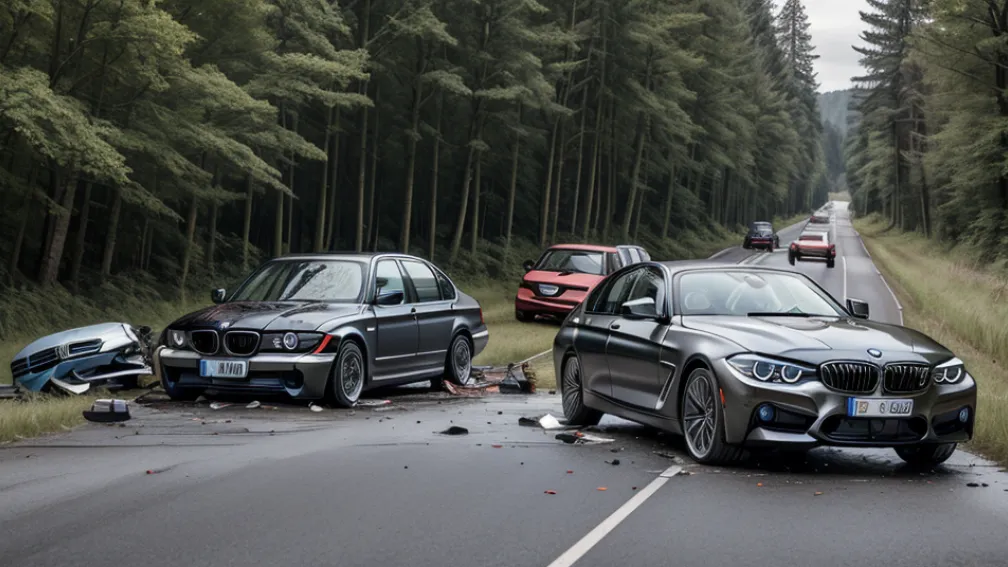 Accident mortal în Germania: Un BMW cu numere de Polonia a lovit o motociclistă, a fugit, un suspect de 17 ani a fost arestat