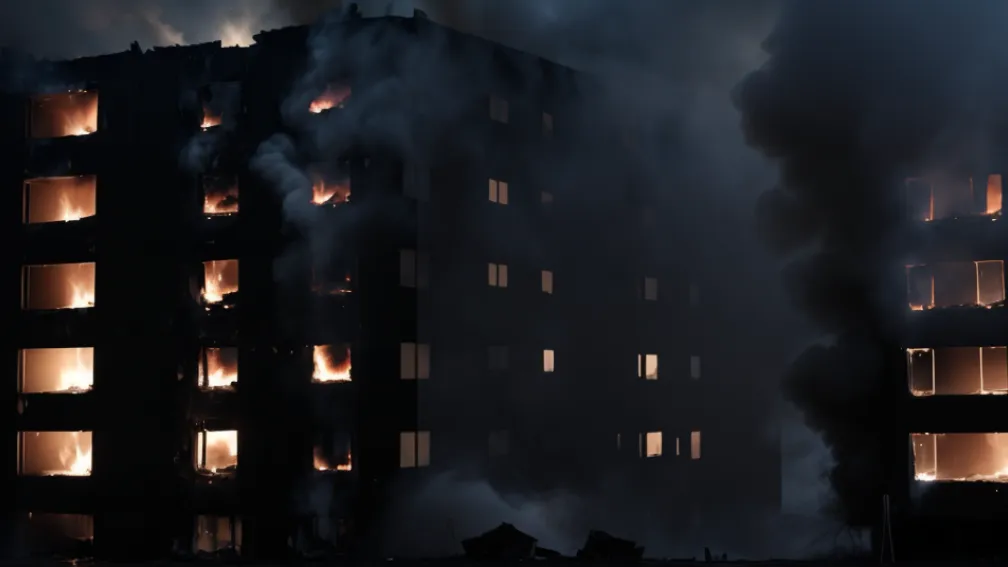 Incendiu în Wilhelmshaven: Mâncarea uitată pe aragaz a dus la evacuarea unui bloc